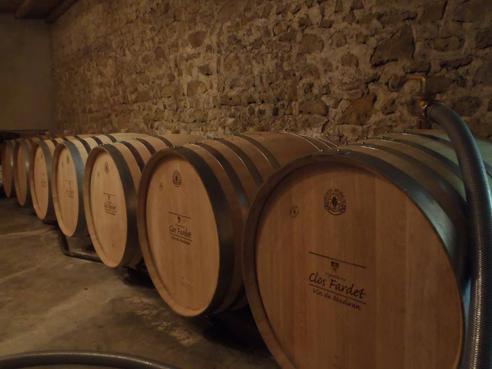 clos fardet - barriques