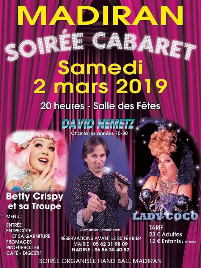 soiree cabaret 2019