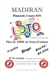 loto handball madiran