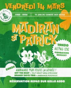 St Patrick Madiran 2025