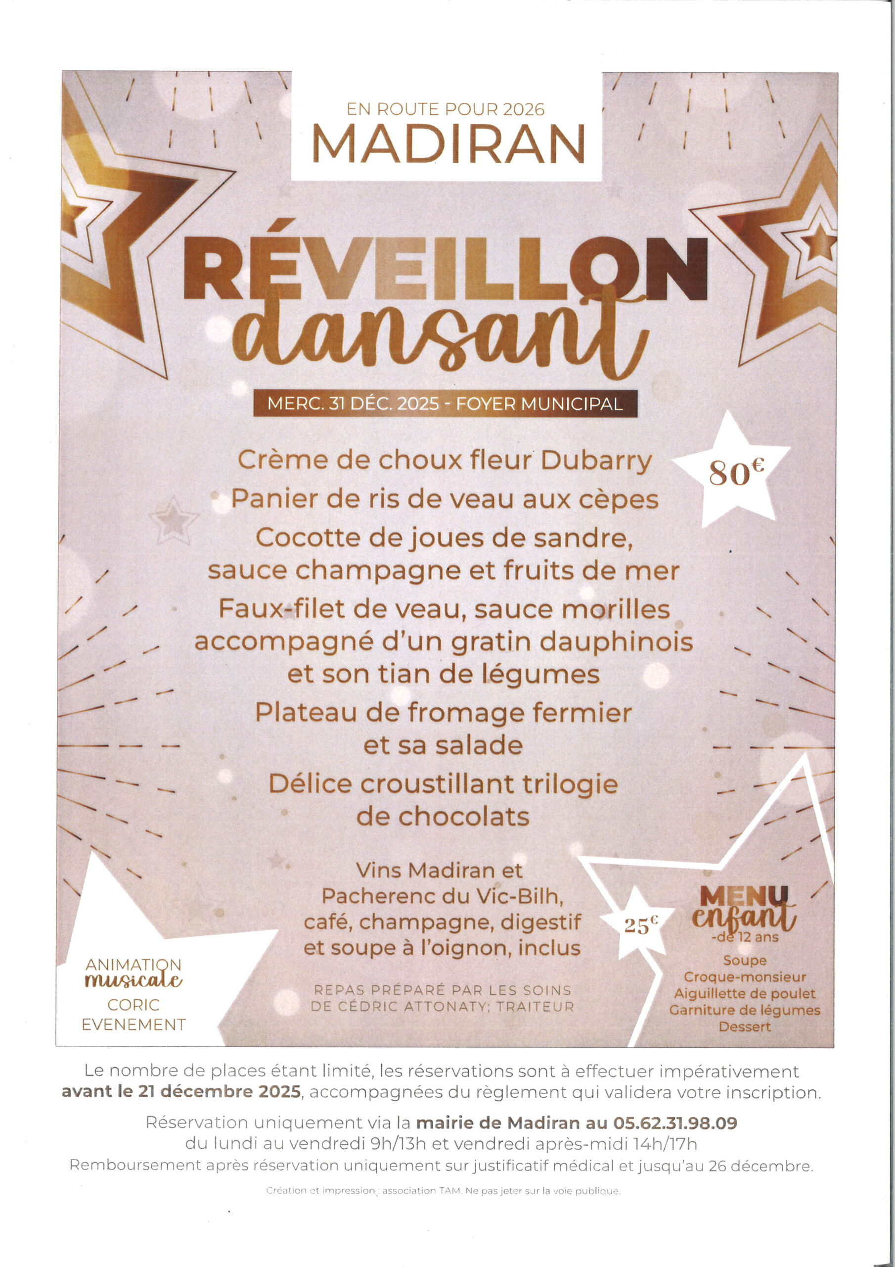 REVEILLON DE LA ST SYLVESTRE