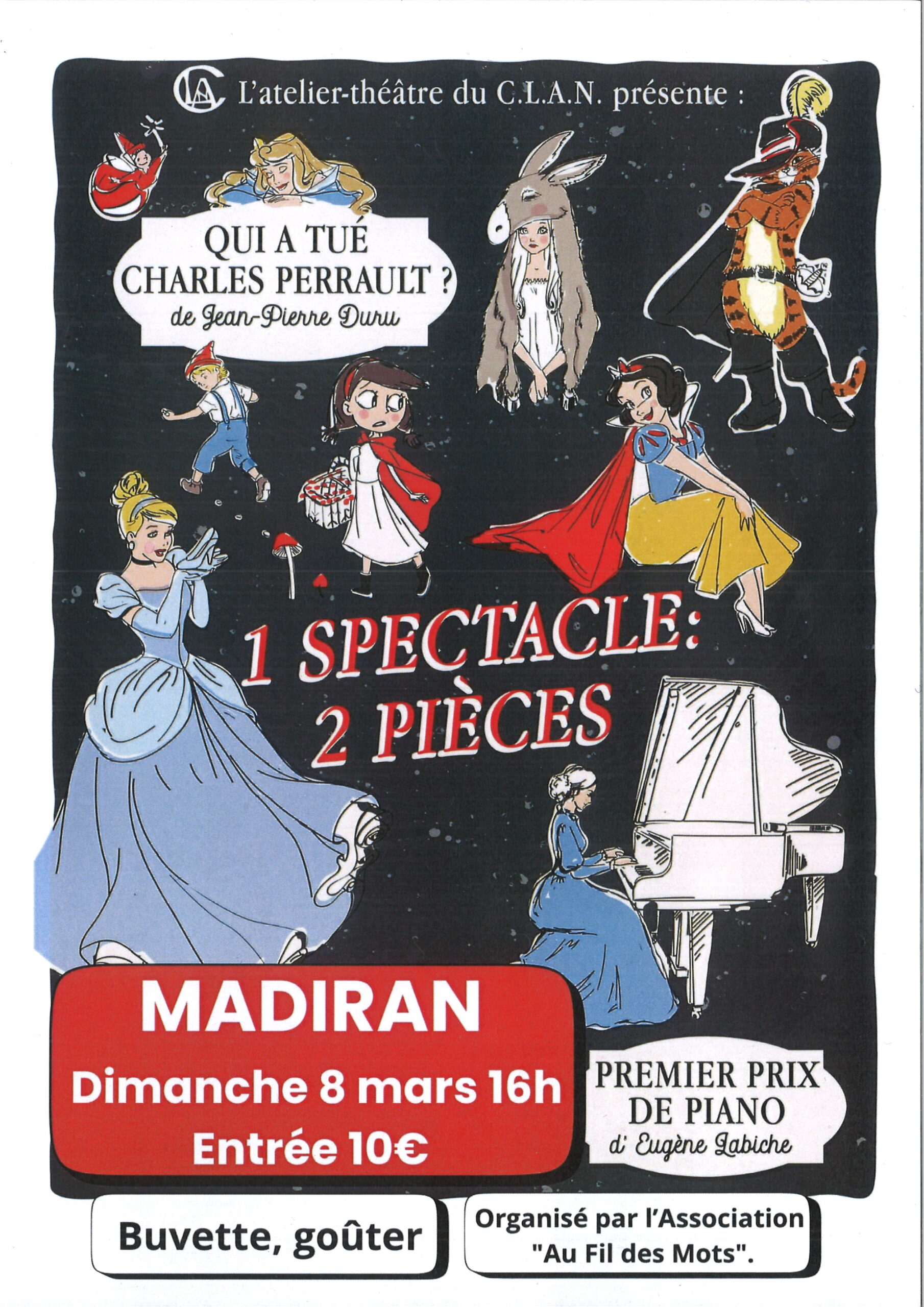 Après-midi Théâtre à Madiran