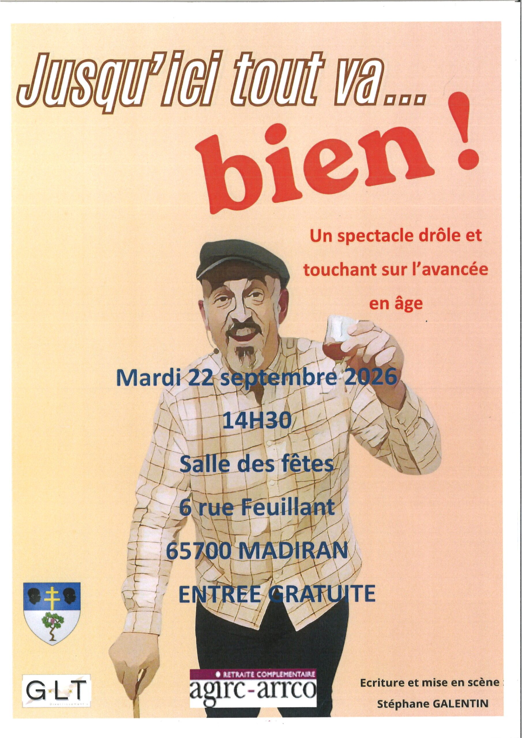 Spectacle "Jusqu'ici tout va ...bien!"